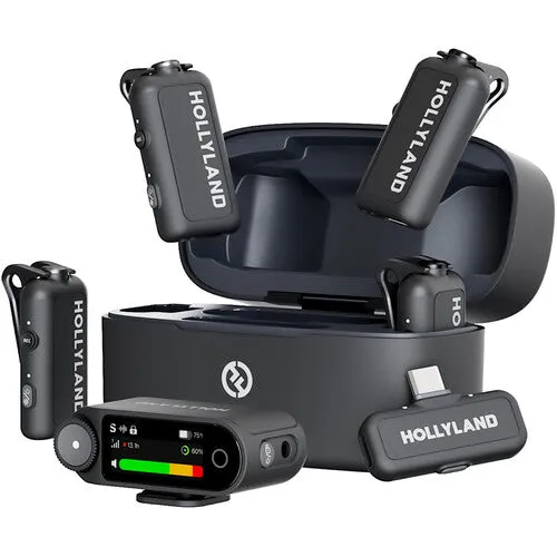 Hollyland LARK MAX 2 Ultimate Combo 2-Person Wireless Microphone