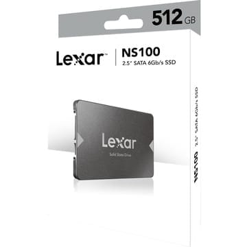 Lexar NS100 512 GB 2.5 Inch SATA III Internal SSD