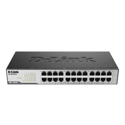 D-Link 24‑Port Fast Ethernet Switch