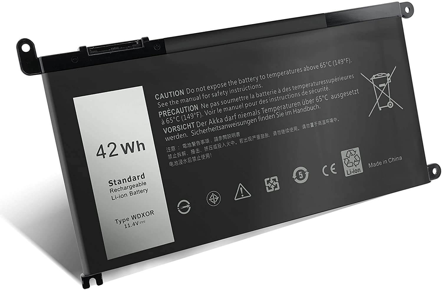 DELL INSPIRON 15 5568 / 7560 / 5567 / 13 5368 Battery (DELL 5567 - WDX0R) - Image 2