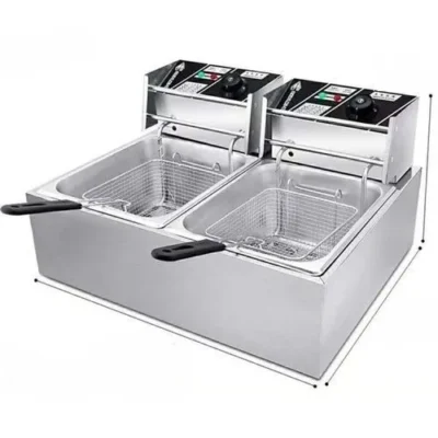 Double Deep Fryer 6L+6L