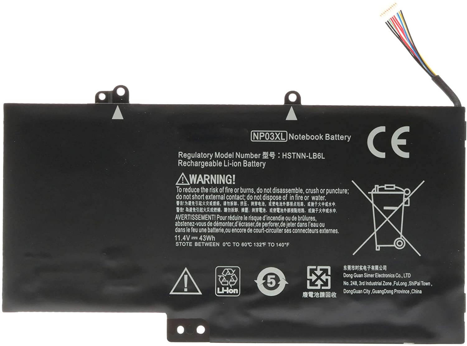 HP NP03XL Notebook Battery | for HP Pavilion and HP Envy