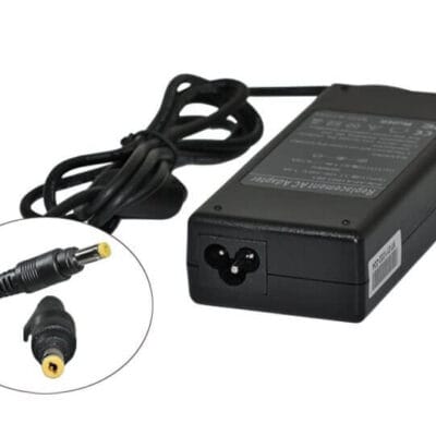 HP / Compaq Compatible 18.5V 4.9A Laptop Charger with 4.8mm x 1.7mm Black Bullet Tip
