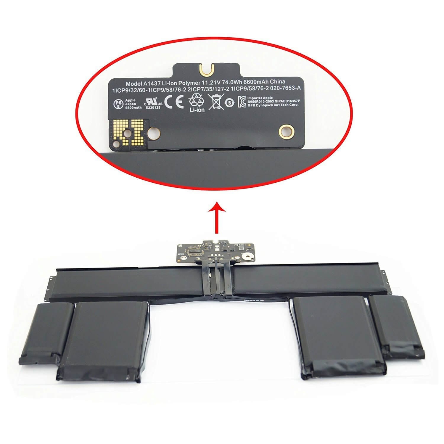 MacBook Pro A1437 Battery| A1425 MacBook Pro 13 Inch Battery - Image 2