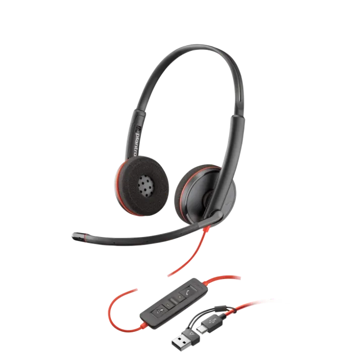 Poly Blackwire 3220 Stereo USB-C Headset