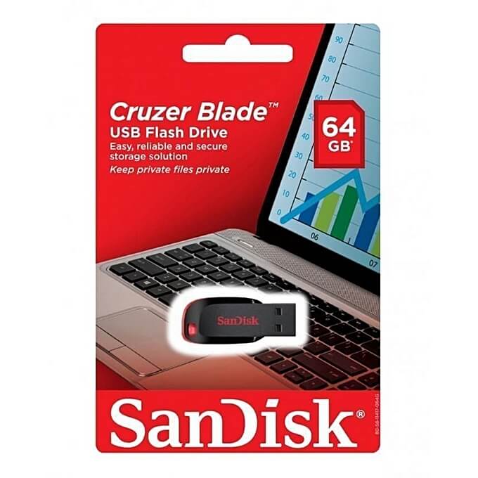 SanDisk Cruzer 64GB 2.0 USB Flash Drive