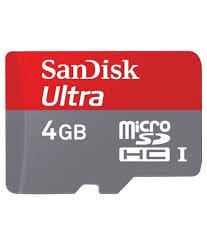 SanDisk Ultra 4GB Memory Card