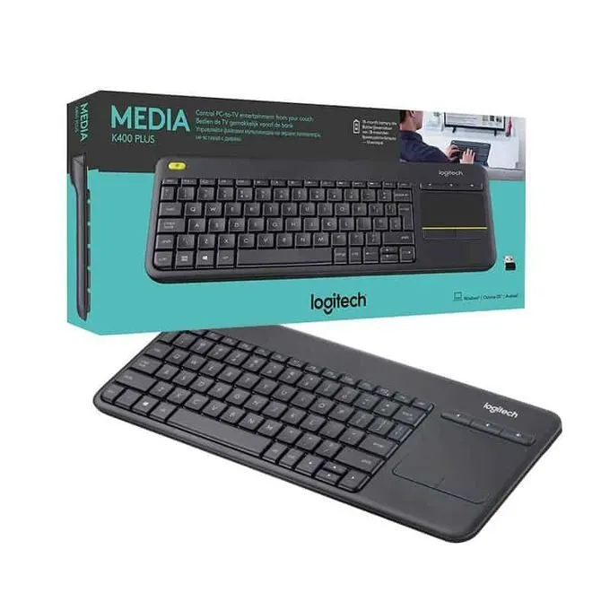 Logitech K400 Plus Wireless Keyboard with Touchpad